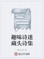 藏头诗的字谜