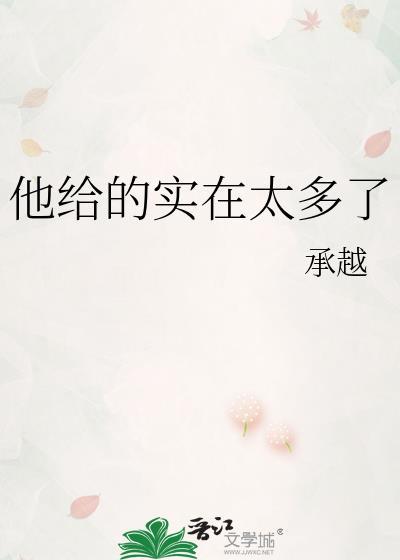 他给的实在太多了承越TXT